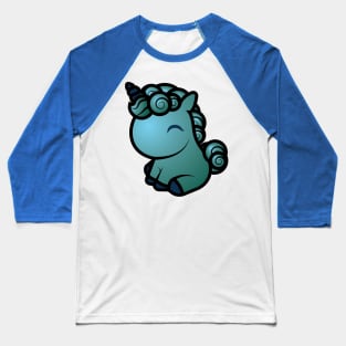 Kelpie, The Tooniefied Unicorn Baseball T-Shirt